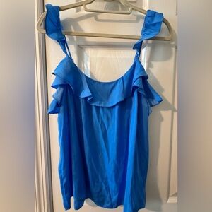 Lilly Pulitzer Cailee Top | Blue Thistle | Size M